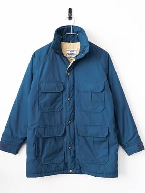 Rare Vintage Woolrich Woman Insulated Parka Jacket Made In USA